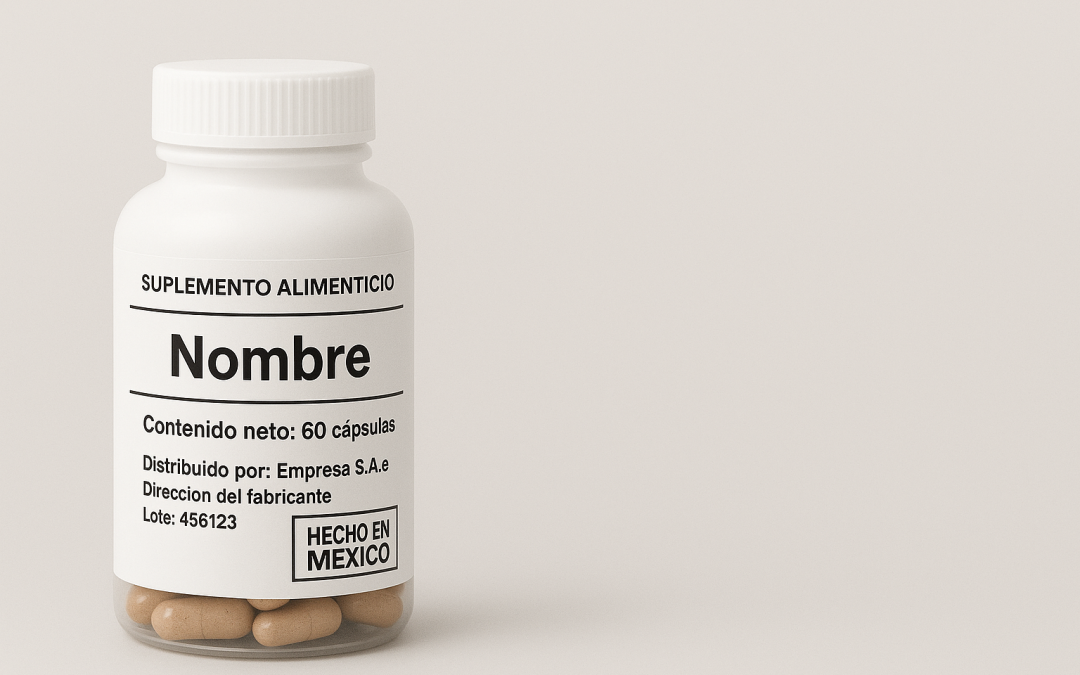 Guía completa para un etiquetado correcto de suplementos